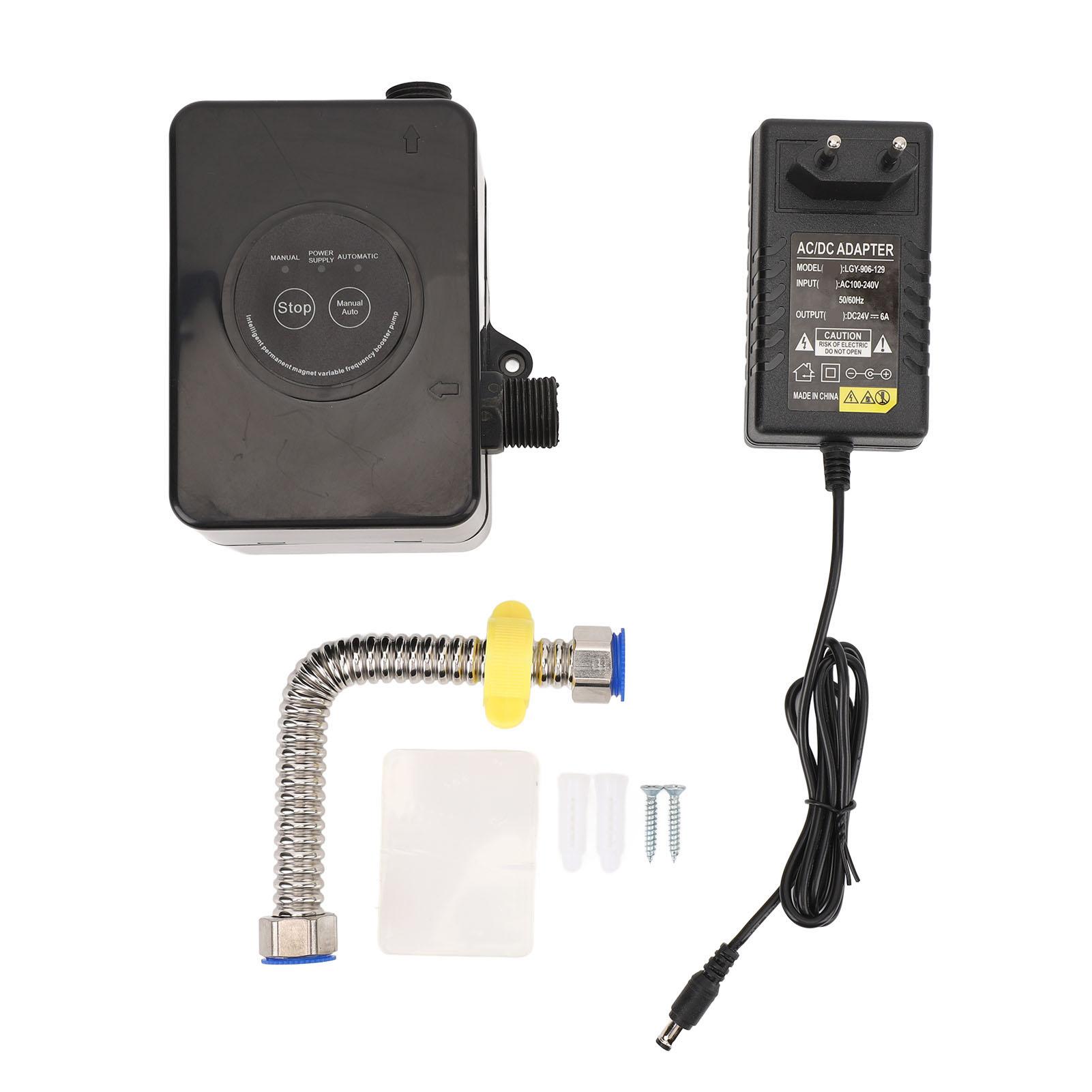 

Насос для підвищення тиску води 100 Вт, 32 л/хв, 25 м, повний автоматичний підйом, низький рівень шуму, 24 В, насос для кухні EU Plug