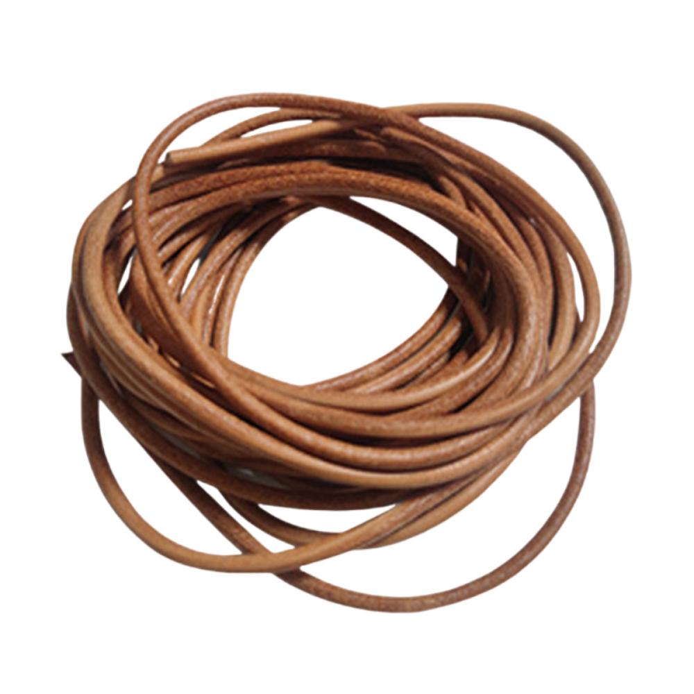 5 Yards Braiding String DIY Real Leather Strips  DIY Necklace Bracelet Accessories