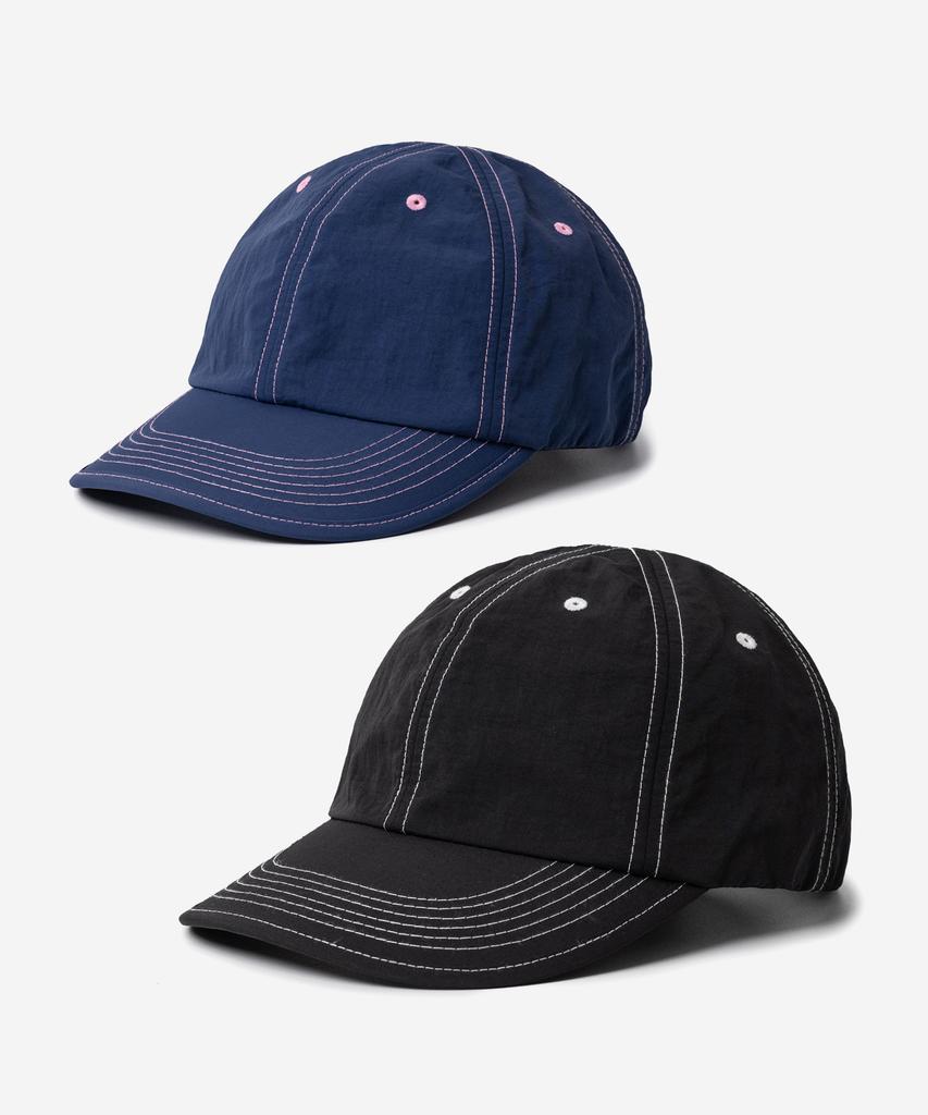 Siteulo Two-Tone Stitch Nylon Ball Cap