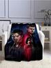 Damon Salvatore Blanket Flannel Blanket Home Travel Blanket Ren Warm Blanket Bed Linings Birthday Gift#Color_7,Size_75X95CM