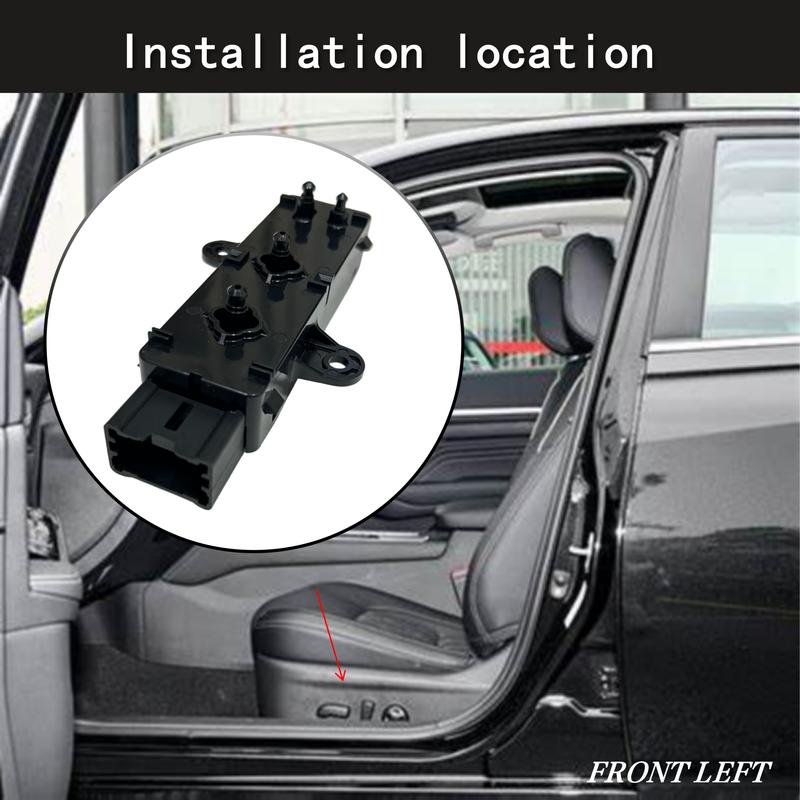 Power Seat Switch Left for -2024 Nissan Altima Rogue Replace 87066-6CC0A
