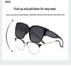 Polarized Myopia Over-Glasses Cycling Sunglasses for Men & Women - High-End Feel for Driving
