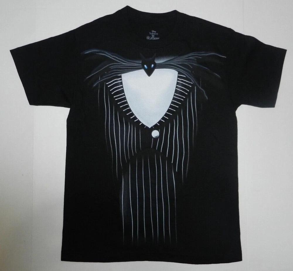 The Nightmare Before Christmas Jack Skellington Costume TShirt Black S