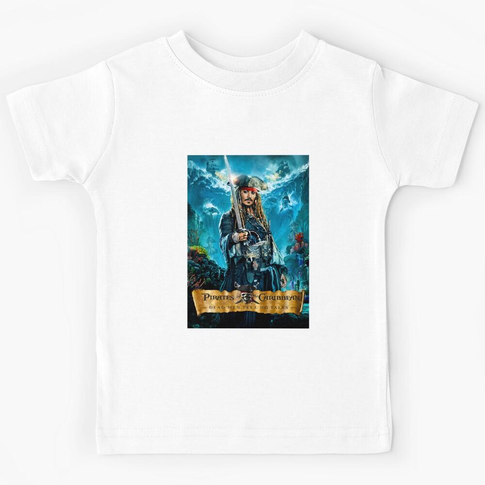 Wonderful Memory Captain Jack Sparrow Graphic For Fan Kids T-Shirt 120