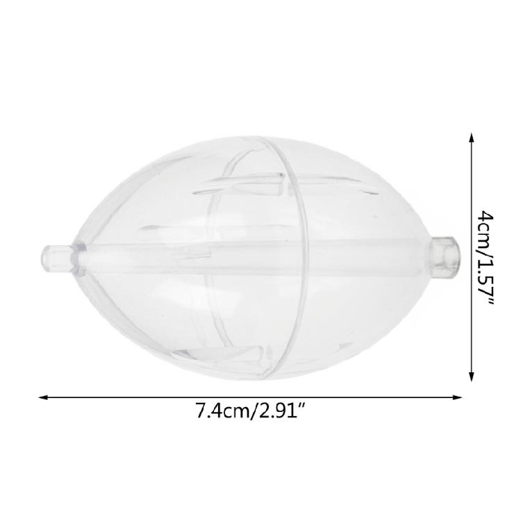 5Pcs Bobbers Fishings Float Oval Bubble Float Fishings Strikes Indicator