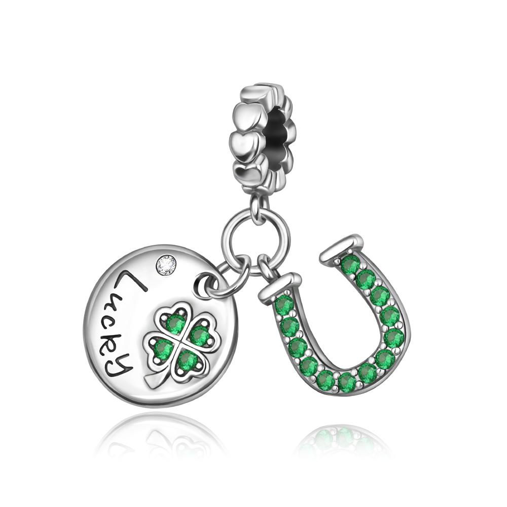Exquisite 925  Silver The Frog Prince Beads & Cactus Dangle Charm Fits Bracelet Boutique Green Pendant Gifts