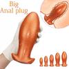 XXL Silicone Plug, Huge Soft Liquid Silicone Design with Comfort Base, Flexible Large Size Toy for Couples, Multiple Sizes Available