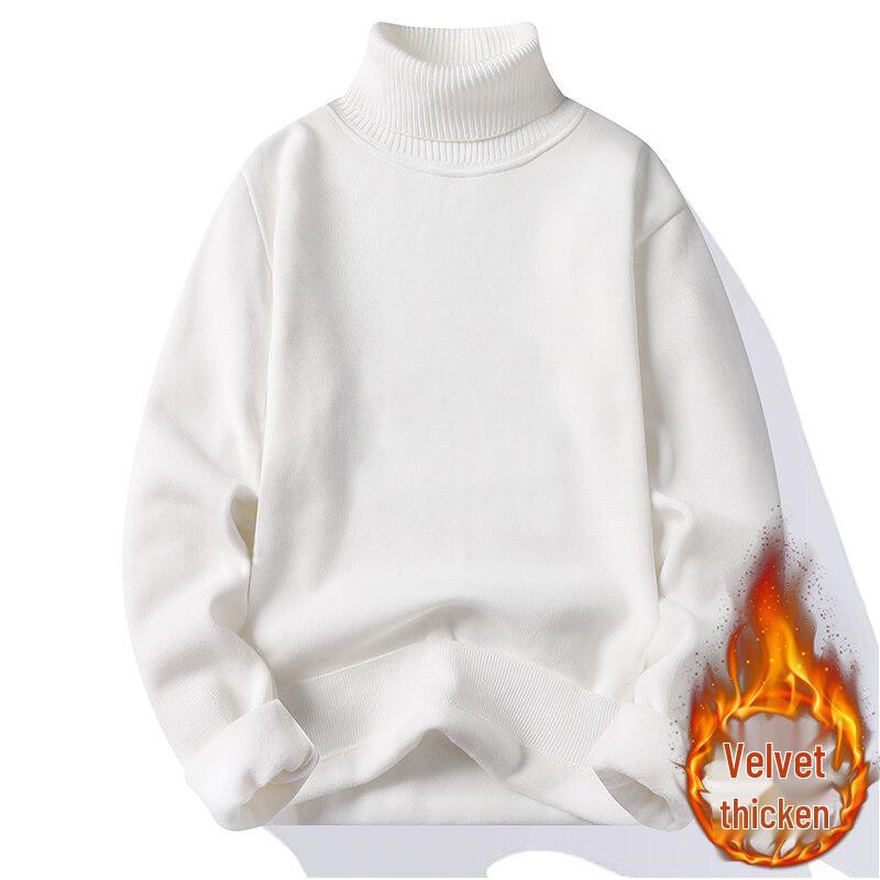 Woodpecker Men s Fleece-Lined Turtleneck Knit Pullover M 3890₽