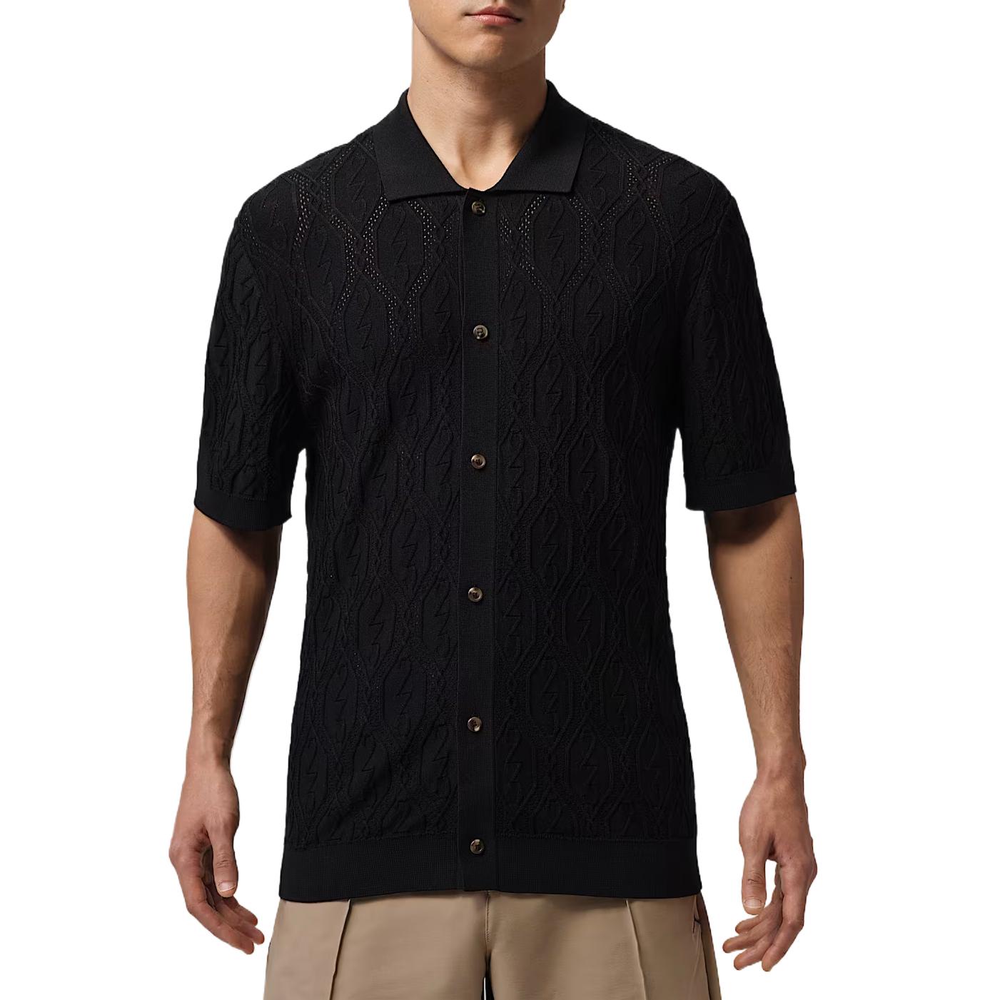 

Jordan Sport Lightweight Knitted Comfortable Golf Shirt Men tops II7268-010 XL