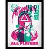 Squid Game 2 All Players Framed Poster