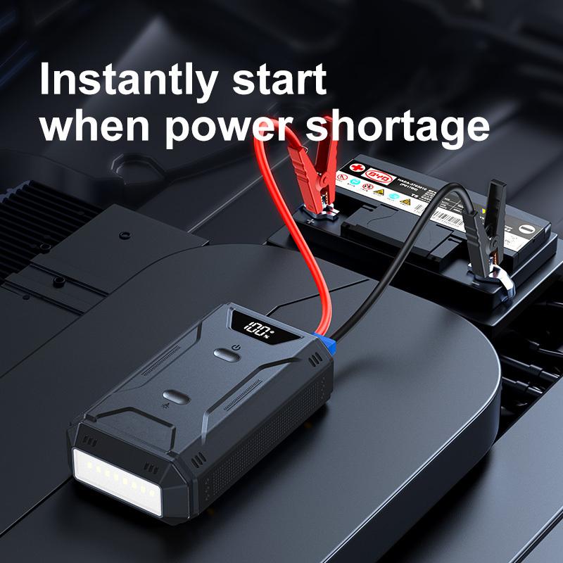 Car Battery Jump Starter Digital Display Portable Car Battery Booster Charger 26800mAh Power Bank Emergency Battery Booster