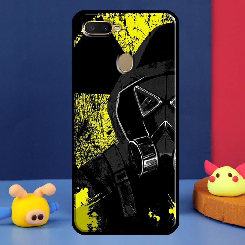 Nuclear Mask Gas Mask For Oppo A54 A57 S A78 A58 A98 A5 A9 A91 A15 A16 A17 A52 A72 A76 A96 A74 A94 A77 Phone Case