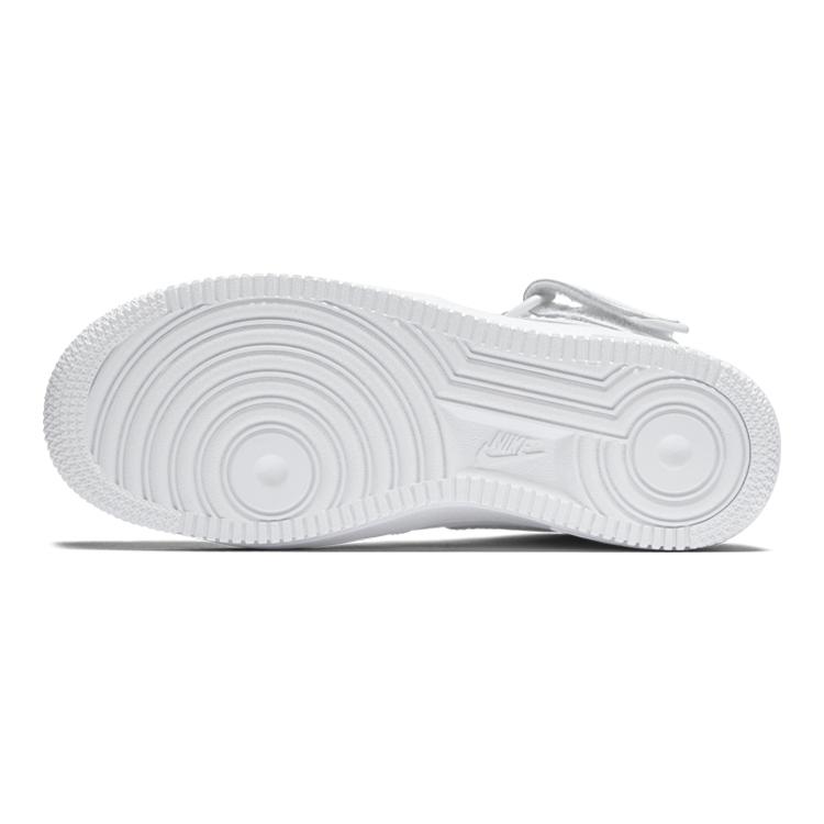 New Nike Air Force 1 Mid White GS 314195-113