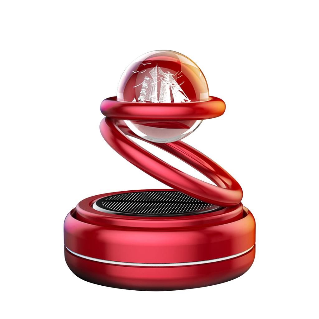 Car Fragrance Solar Energy 360° Interstellar Suspension Air Freshener Interior Accessories Men's And Women's Perfume