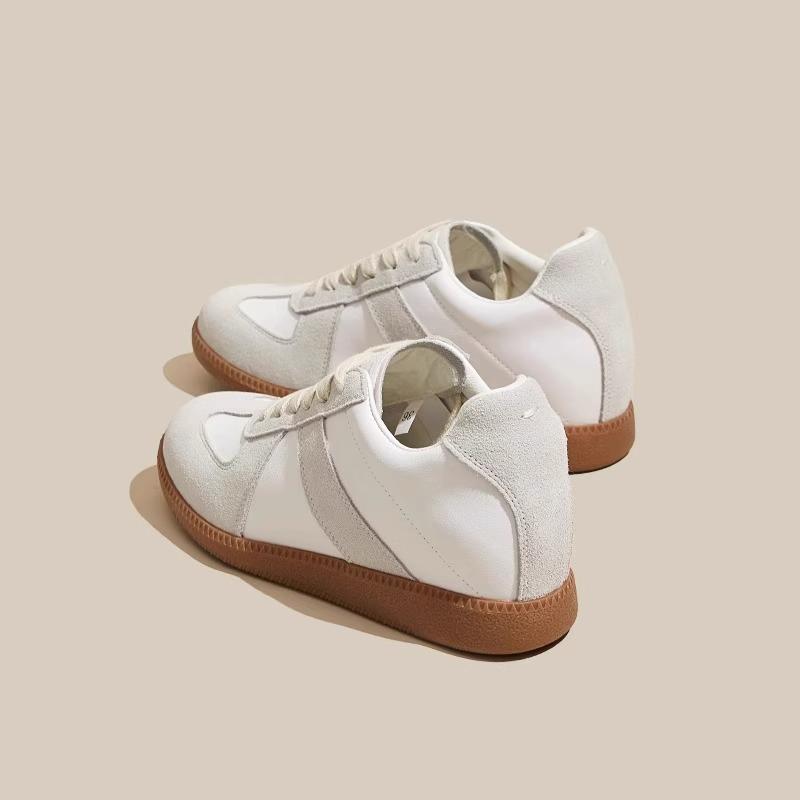 Yunfude training shoes women's 2025 spring new small inner height increase lightweight versatile casual platform sports board shoes