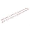 Rhinestone Chain 2.3cm Wide 1 Yards Silver Bottom Fine Workmanship Super Glittering DIY Craft
