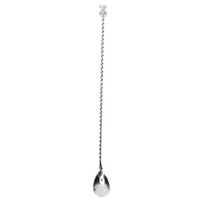 Bar Spoon Stainless Steel Cocktail Stirrer Mixing Spoon Comfortable Grip Cocktail Shaker Spoon for