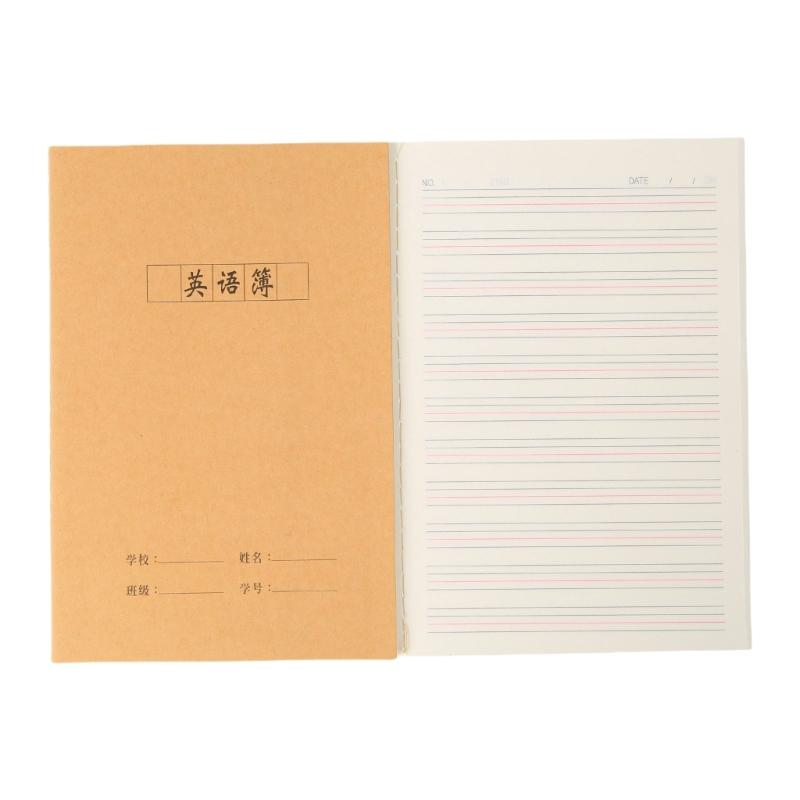 

Softcover Paper Notebook with 72 Pages Exercise Notebook Unrueld Lined or Gridded for Writing Note Taking 140x200mm