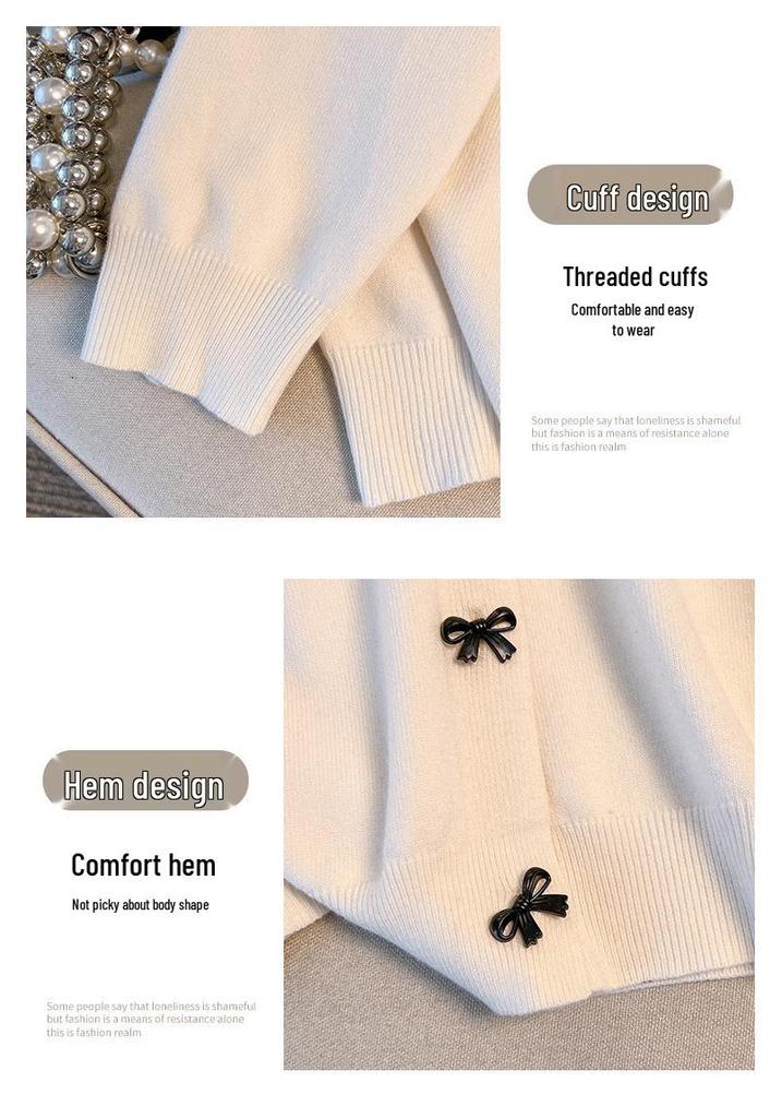 Plus Size Women's Cardigan Sweater, Bust 150-160 Cm, Loose Knitwear Jacket for Sizes 200-350 Jin