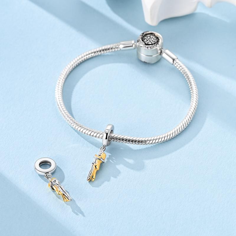 100% Copper Embrace Hug Charms Classics Couple Beads Fit Original 3Mm Bracelet Diy For Women Fine Jewelry