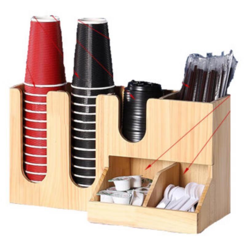 Homeglen Barista Cup and Straw Organizer