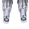 Pair of 10.5in Motorcycle Shocks Absorber Damper Fit for XL883 XL883R  200R  200L(Black Chromeplate )