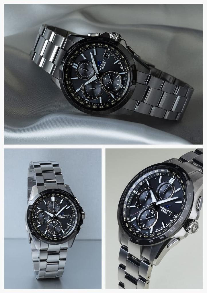 Casio Oceanus CLASSIC Line Solar Watch Silver Radio-Controlled OCW-T2600J-1AJF Men's
