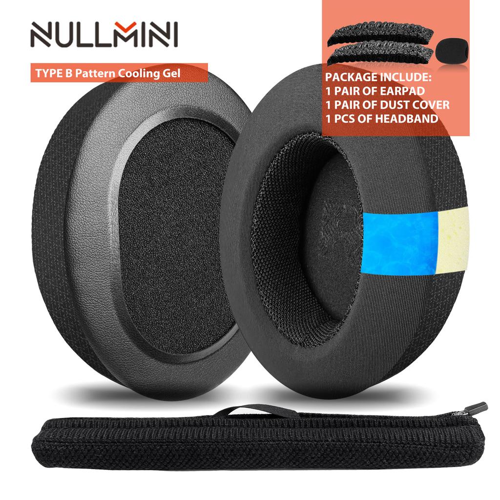 Cuscinetti per cuffie Nullmini Adatti per cuffie Sony WH-1000XM2 MDR-1000X Custodia di ricambio per padiglioni Auricolari Fascia