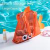 Large Capacity Sand-Proof Beach Tote Bag Lightweight Beach Toy Baskets  Beach Trips