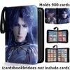 400/900pcs Love and Deep Space Card Album Book Folder 4/9 Card Slots Collections Zipper Double Pocket Card Binder Holder