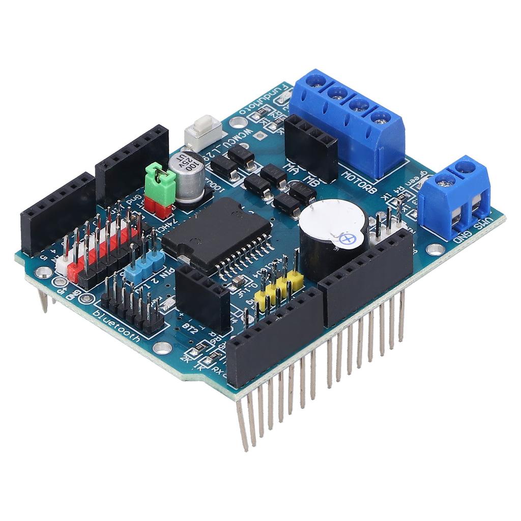 Moduł Sterowania Silnikiem DC Płyta Rozszerzająca Podwójny Dużej Mocy Mostek H Komponent Elektroniczny L298P