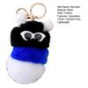 Keychain Pendant Cartoon Plush Caterpillars Charm Key Chain Hanging Ornament Decorative Pendant Wallet Backpack Car Keys