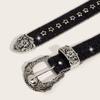 Persönlichkeits Gotische Strassgürtel Für Damen Mädchen Mode Pu Leder Gürtel Westliche Cowboy Y2K Retro Jeans Rock Dekor Gürtel