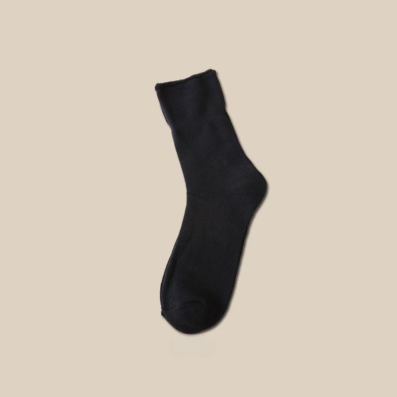 

Loose-fitting Socks for Middle-aged and Elderly People in Autumn and Winter, Wide-mouthed Thickened Warm Socks for Men with Swollen and Fat Feet 1 pair темно-синього кольору