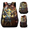 Harajuku Novelty Kpop Youthful School Bags Unisex Paladins Travel Bags 3D Print Oxford Waterproof Notebook Shoulder Backpacks