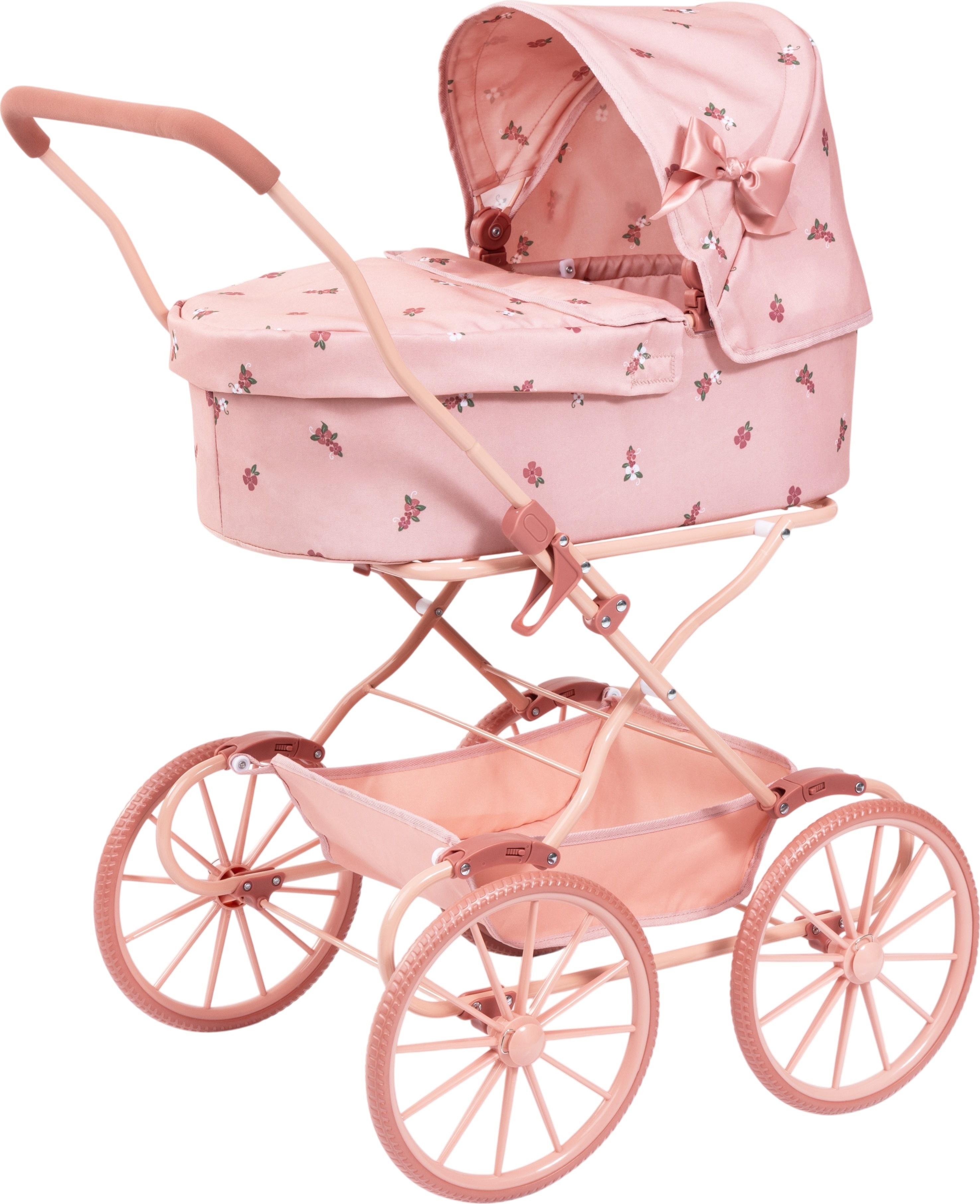 Bayer Design Classic Pink Doll` Pram