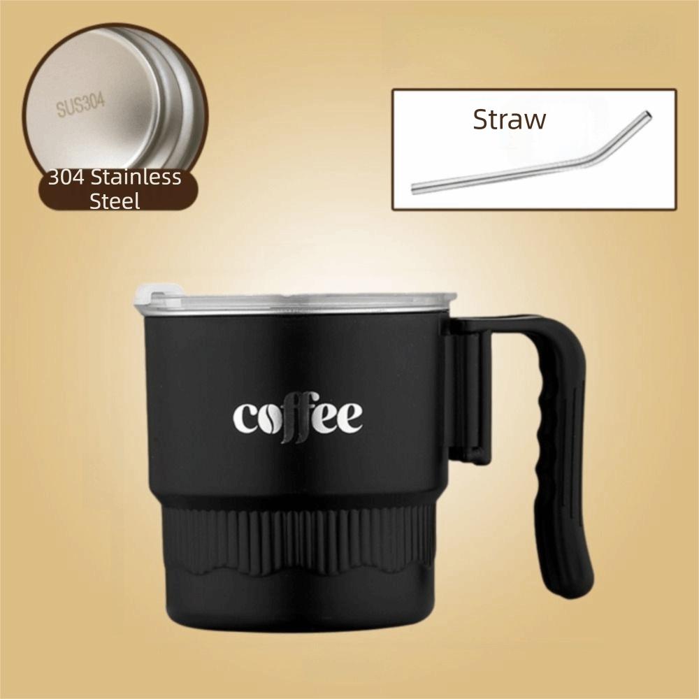 Leak-proof Insulated Water Cup Sealed Thermal Drinkware Stainless Steel Coffee Mug Drinking
