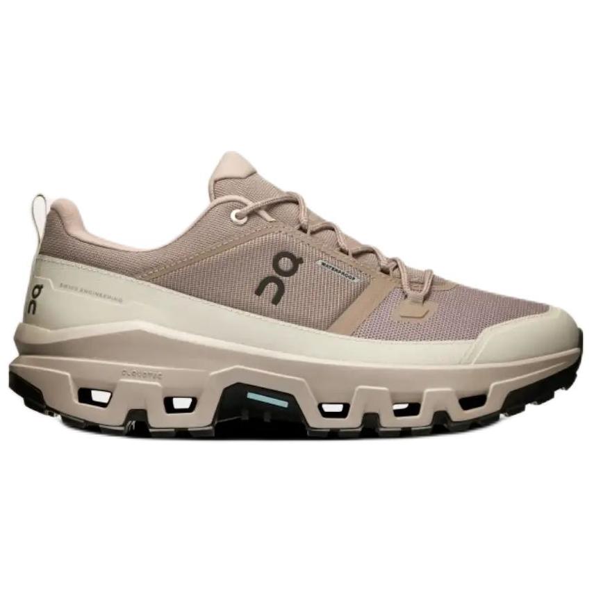 ON Cloudrock Low Vanntett Cinder Fog Herre Sneakers Grå 3MF10252566