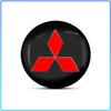 For Mitsubishi Lancer Lancer ASX Outlander 2 3 Pajero Mirage exzos Pajero 4 4PCS Auto Wheel Center Hub Tyre Vehicles Caps Cover Rim Sticker Badge