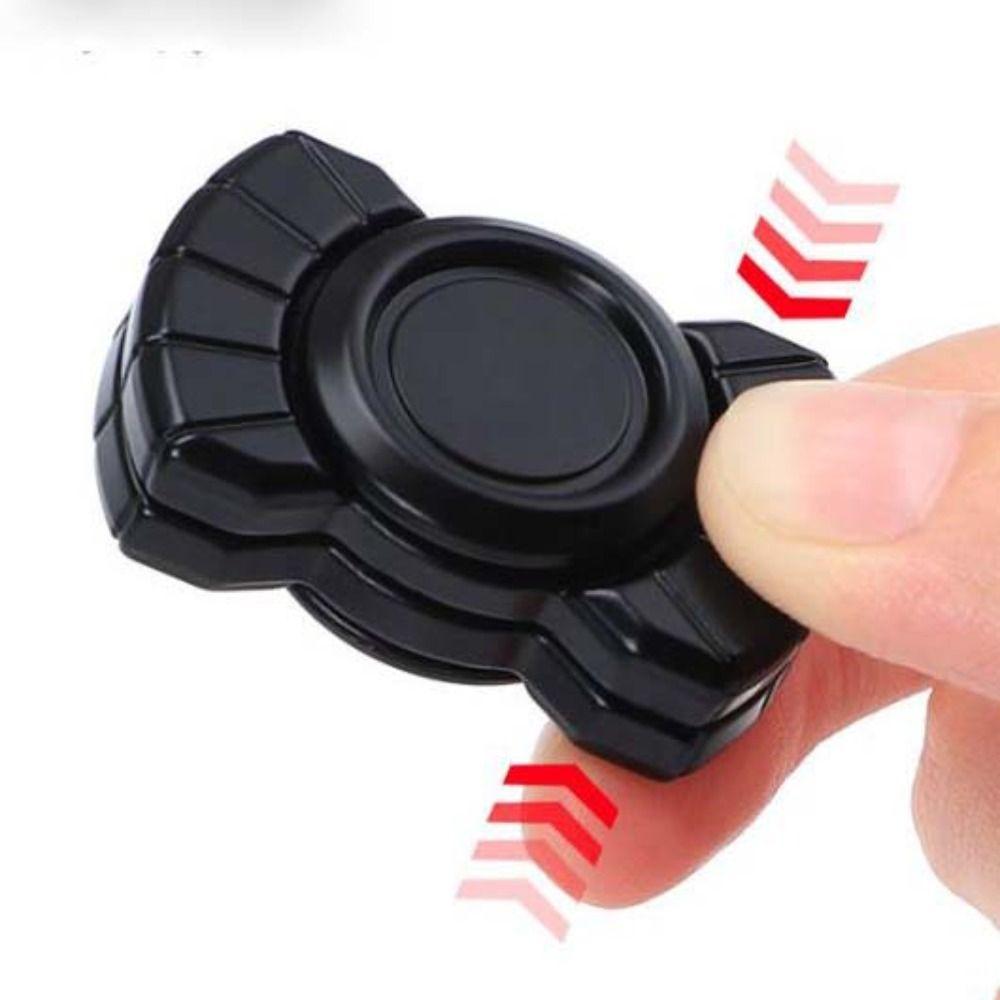 with Click Button Adult Fidget Spinner Spinning Top Hand Spinner Magnetic Fidget Toy Children Gift