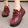 2026 Winter Stylish Warm Cotton Shoes Boot Non-slip Waterproof Mothers Shoes Thick Bottom Comfortable Embroidery Shoes for Women
