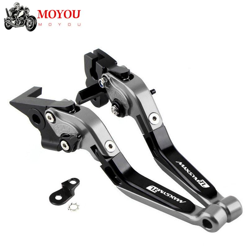 For SYM MAXSYM TL 500 Maxsym TL500 2020-2025 New Motorcycle Folding Extendable Brake Clutch Lever With Parking Function