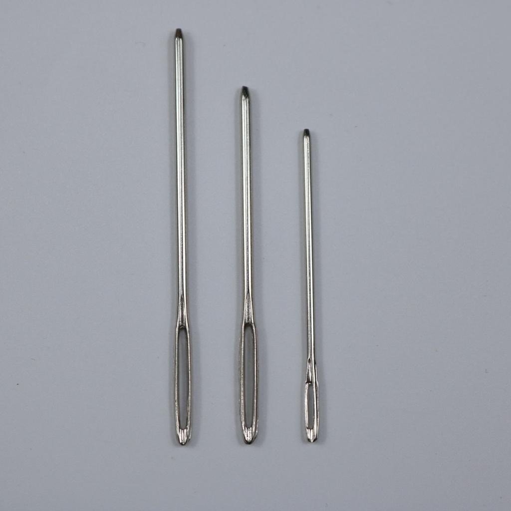 9 PCS Large Eye Blunt Sewing Needles Cross Stitch Knitting Needle Handmade Leather Embroidery Thread Needle Sewing Accessories