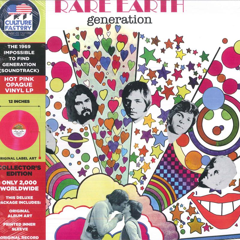 

LP Record RARE EARTH - Generation CFUO1184 Culture Factory 2020 US Rock