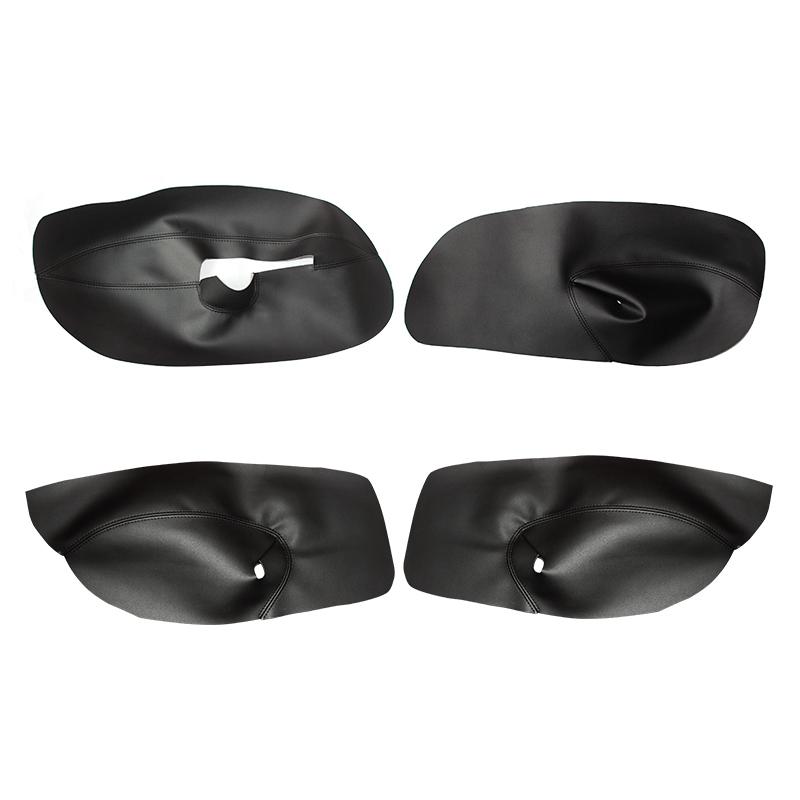 KUN 4 Dører Mykt Skinn Dør Armlene Deksel For VW Golf 4 MK4 Bora Jetta 1999 - 2005 Bildør Armlene Panel Skinn Deksel Trim