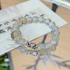 Chinese-Style Dragon Head Fortune-Attracting Design Starry Sky Bracelet Niche Versatile Complexion-Enhancing Glass Bracelet for Men and Women