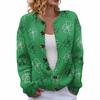 LXK-SPYK01 Sanpa crew neck cardigan new casual knitted sweater European and American jacket