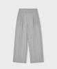 GLW Wide Double-Pleat Sweatpants Gray