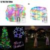 Remote-controlled 5-30m Led Rope Lights Usb/battery Box Timing Waterproof Dimmable Decor Lamp Xmas