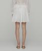 Amomento Cotton Shirring Banding Skorts_White